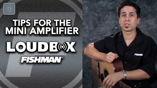 Player Tips for the Fishman Loudbox Mini Amplifier [upl. by Picker270]