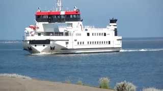 Veerboot Schiermonnikoog  Lauwersoog [upl. by Kola]