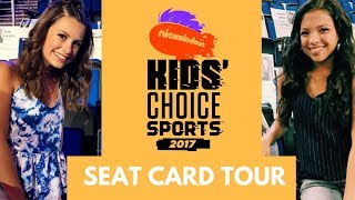 Cree Cicchino amp Madisyn Shipman Give Us a BTS Tour of 2017 Kids Choice Sports Awards [upl. by Isobel]