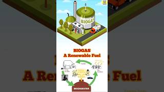 What is Biogas  How it is produced  List of States producing biogas in India shorts geography [upl. by Arianie26]