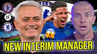 🚨 CHELSEA INTERIM MANAGER READY ENZO EXIT VILLA vs CHELSEA [upl. by Carree]