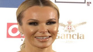 Amanda Holden Poses At Beauty Awards 2017 [upl. by Eiuol261]