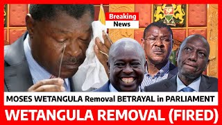 Just Now‼️WETANGULA Removal MPS to IMPEACH Wetangula from SPEAKER seat RAILA Orders RUTO now [upl. by Kial]