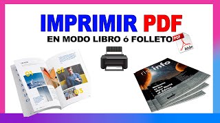 Imprimir PDF como Libro o Folleto 🔴 [upl. by Brooks]