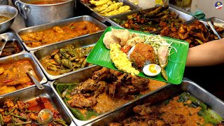 Masak pelbagai jenis laukpauk tak berhenti 6 jam  Nasi Kerabu Mek Sentul [upl. by Eissat]