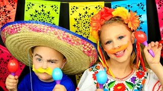 Cinco De Mayo Makeup and Costume Tutorial [upl. by Goda]