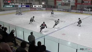 HJHL Finals on HNLiveca  Sylvan Lake Wranglers vs Okotoks Bisons Game 3 [upl. by Deyas]