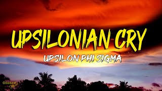 Upsilonian Cry Lyrics Video Upsilon Phi Sigma 1935 [upl. by Assert]