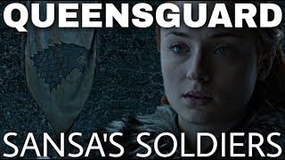 Sansas Queensguard The Hound Arya Stark and Brienne of Tarth  Game of Thrones Season 8 Theory [upl. by Pollyanna869]