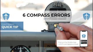 6 Magnetic Compass Errors [upl. by Waneta]