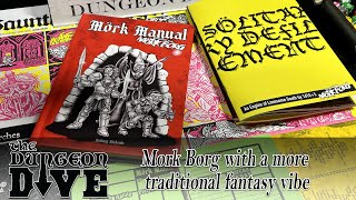 Mork Manual  Flip through review and session 0 solo RPG Mork Borg [upl. by Somar439]