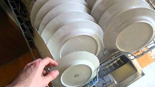 Disposizione piatti lavastoviglie Bosch SMV50M00EU  Load dishes Bosch dishwasher SMV50M00EU [upl. by Aliwt91]