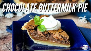 How to Make Chocolate Buttermilk Pie [upl. by Bourque]