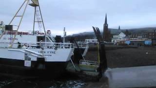 MV Loch Fyne arriving in Largs while covering for Loch Shira [upl. by Fesuy]