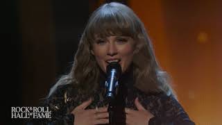 Taylor Swift  quotWill You Still Love Me Tomorrowquot Carole King  2021 Induction [upl. by Slade689]