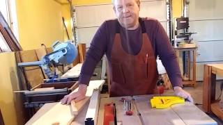 Table saw featherboard [upl. by Yawnoc]