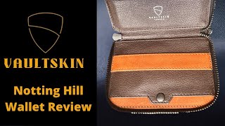 Zipper wallets are hard to do well Vaultskin’s Notting Hill almost nails it [upl. by Doownil251]