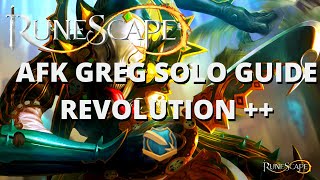 AFK Gregorovic Guide 2021 Revolution  10MHR Runescape 3 [upl. by Aneekan]