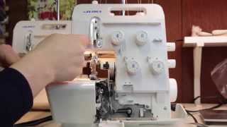 Serger 101 Threading the Juki MO 654de Machine by CKC Patterns [upl. by Jacobson]