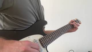 quotDengang da jeg var lillequot on baritone guitar [upl. by Airdnna]