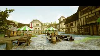 Unreal Engine 4 Map  Medieval Village [upl. by Initof301]