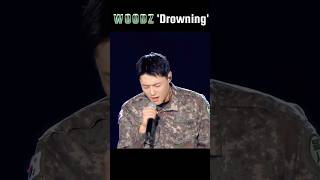 WOODZ조승연 군복 드라우닝  불후의 명곡2 WOODZ 조승연 Drowning 드라우닝 [upl. by Lamson905]