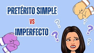 Pretérito perfecto simple vs Pretérito imperfecto  Clase de español para extranjeros [upl. by Nedyaj]