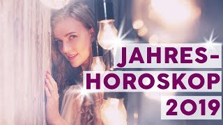 Dein Jahreshoroskop 2019 Wie viele Glückstage erwarten dich ✨I HOROSKOP [upl. by Millar]