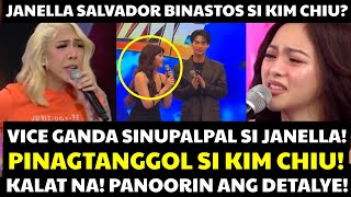 Vice Ganda BINUWELTAHAN si Janella Salvador sa PAMBABATOS daw nito kay Kim Chiu sa Showtime [upl. by Hazard]