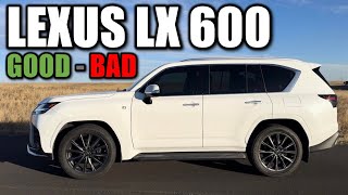 2 Month Ownership Update of my 2023 Lexus LX600 F Sport [upl. by Ling]