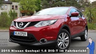 2015 Nissan Qashqai 16 DIGT  der 163 PS im Fahrbericht  Test  Review [upl. by Garreth]