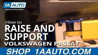 How to Raise and Support 0510 VW Passat [upl. by Danzig434]