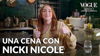 Nicki Nicole prueba comida mexicana en EM restaurante con estrella Michelin  Vogue México [upl. by Arej474]