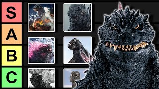 Ranking Every Godzilla Design 2024 [upl. by Milore]