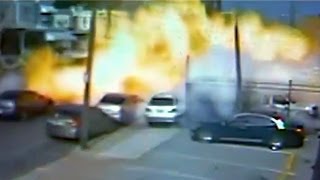 Food Truck Explosion In Philadelphia [upl. by Iah]