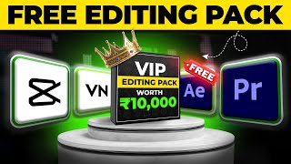 😍FREE VIP Video Editing Pack [upl. by Ennaylloh]