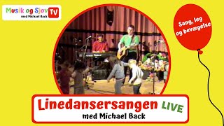 Linedansersangen  Børnesang  Kulturhuset Trekanten  Michael Back [upl. by Yesdnik]