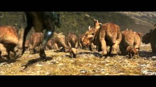 Walking With Dinosaurs 3D Gorgosaurus Attack 2013 Movie Scene [upl. by Danuloff]