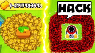 Bloons TD 6 HACK 🛑 HYPERSONIC 100X TOWERS LATEGAME WITH TEWTIY [upl. by Esinereb]