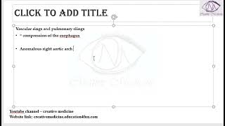 Lec 1 Dysphagia Lusoria mp4 [upl. by Lyssa]