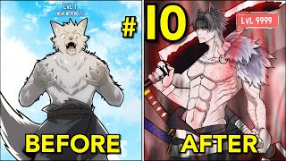 10 Turned Into A Wolf With Increasing Levels and Cheats  Manhua Recap [upl. by Gibun]