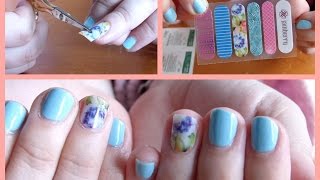 Jamberry Nail Wraps Demo  First Impressions  Review [upl. by Lindeberg382]