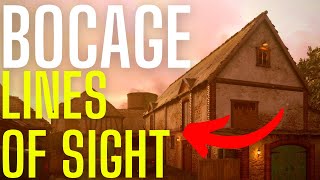 The BEST Lines Of Sight on BOCAGE COD Vanguard Tips and BEST Spots [upl. by Dhiren]