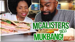 McAlister’s King Club  McAlisters Deli Mukbang eatingshow [upl. by Walford18]