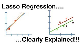 Regularization Part 2 Lasso L1 Regression [upl. by Gilbart]