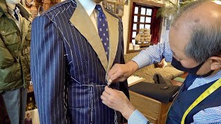 How To Make Bespoke Suit by Famous Korean Suit Master [upl. by Stanwinn655]