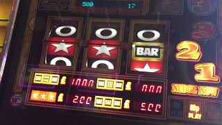 bullion bars 50p play fruit machine feature in the end  weymouth 18UKARCADES2015 1080p 60fps [upl. by Ahsiekahs]