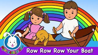 Row Row Row Your Boat  Nursery Rhymes [upl. by December]