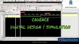 cadence simulation tutorial of digital design  verilog code simulation in cadence tool VLSI design [upl. by Waverly]