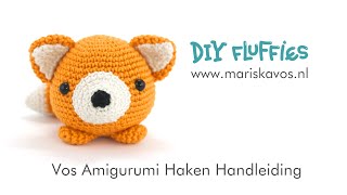 Axl de Vos Amigurumi haakpatroon Nederlands [upl. by Susie]